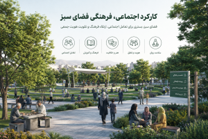 کارکرد اجتماعی و فرهنگی فضای سبز